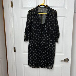 Sheer Dress with Built in Cami Dress